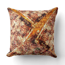 茶色の大理石の上の汚いか錆びた無秩序なレイヤー