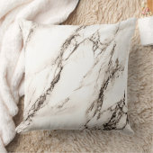 茶色の大理石の外観 クッション (ブランケット)