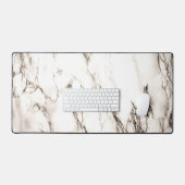 茶色の大理石 デスクマット (キーボード&マウス)
