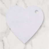 茶色の女性のカーボーイハットとピンクの花ありがとう フェイバータグ (裏面)