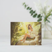 茶色の妖精 ポストカード (スタンド正面)