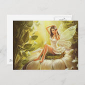 茶色の妖精 ポストカード (正面/裏面)