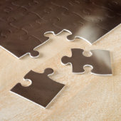 茶色の子犬 ジグソーパズル (側面)