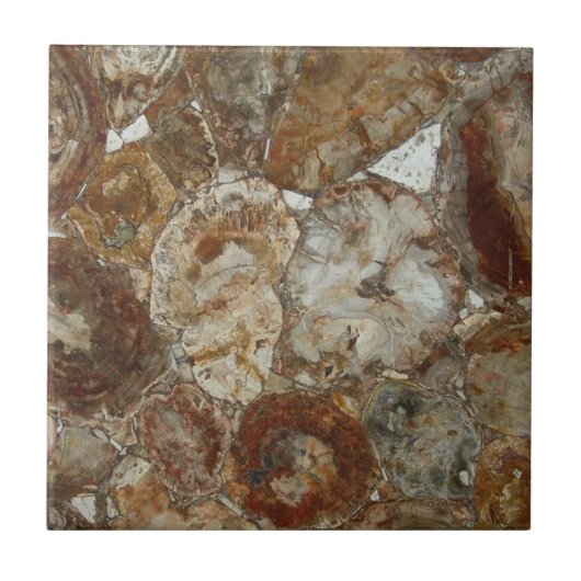 茶色の宝石プリントセラミックタイル タイル (正面)