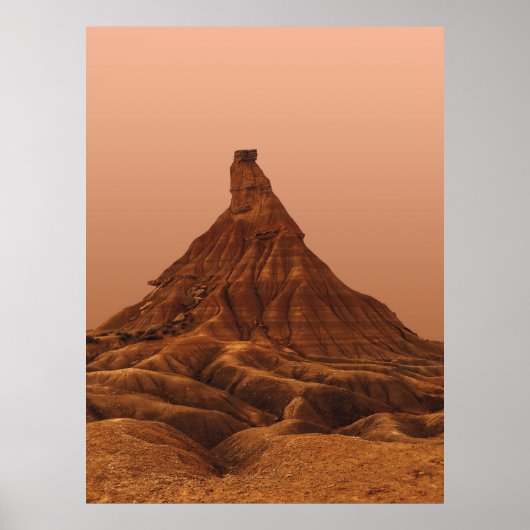 茶色の山 ポスター (正面)