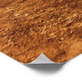 茶色の山 ポスター (角)