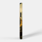 茶色の岩の形成 iPhoneケース (右側面)