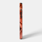 茶色の岩の形成 iPhoneケース (左側面)