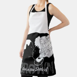 茶色の愛 エプロン