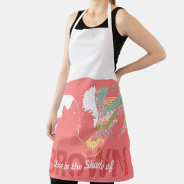 茶色の愛 エプロン