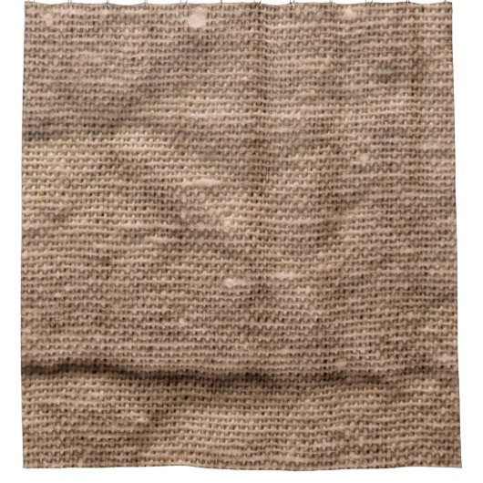 茶色の抽象芸術背景に折り目を付けます。 シャワーカーテン (正面)