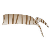 茶色の抽象芸術草の木目模様タイヘッドバンド タイヘッドバンド (回転90)