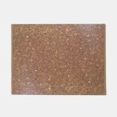 茶色の斑点のあるドアマット ドアマット (正面)