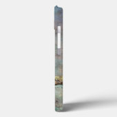 茶色の斑点のあるフクロウの野生生物画 Case-Mate iPhoneケース (裏面 / 左)