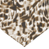 茶色の曲がり穴を動かし、黒と白 テーブルクロス (アングル)