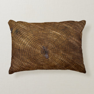 茶色の木の幹 アクセントクッション