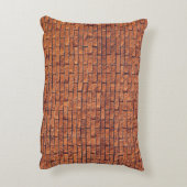 茶色の木の幹 アクセントクッション (裏面(縦))