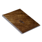 茶色の木の幹 ノートブック (右側)