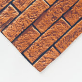 茶色の木の幹 フリースブランケット (角)