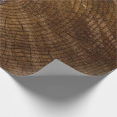 茶色の木の幹 ラッピングペーパー (角)