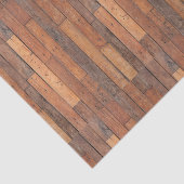 茶色の木の板のパターン 薄葉紙 (詳細)