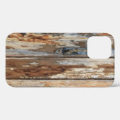 茶色の木の板の写真を閉じる Case-Mate iPhoneケース (裏面 (横))