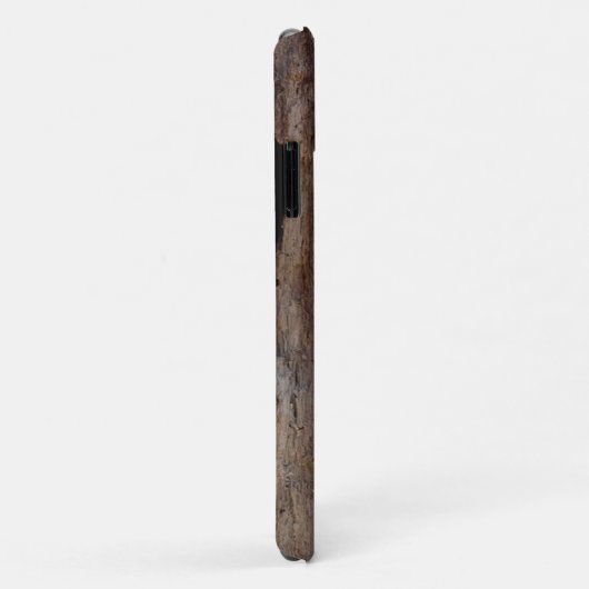 茶色の木の樹皮と木の樹皮 Case-Mate iPhoneケース (裏面/右)