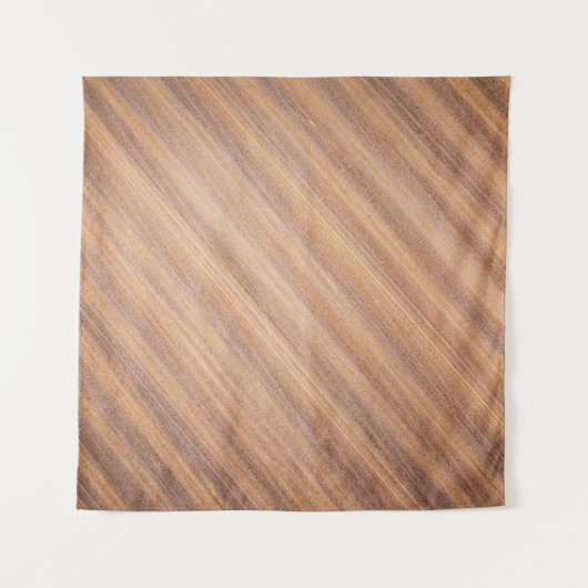 茶色の木の表面 タペストリー (正面)