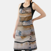 茶色の木壁 エプロン (インサイチュ)