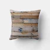 茶色の木壁 クッション (裏面)