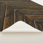 茶色の木枠 シェルパブランケット (3/4)