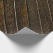 茶色の木枠 ラッピングペーパー (角)