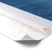 茶色の木製のパネル付きドア ポスター (角)