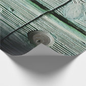 茶色の木製の引き出し ラッピングペーパー (角)