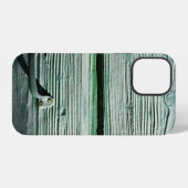 茶色の木製の引き出し iPhoneケース (裏面横)