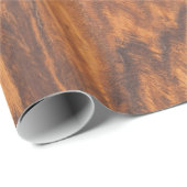 茶色の木製デザイン ラッピングペーパー (ロールコーナー)