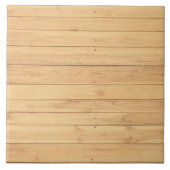 茶色の木製パーケット床付きセラミックタイル タイル (正面)