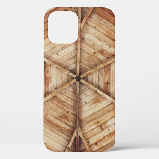 茶色の木製天井面 Case-Mate iPhoneケース (裏面)