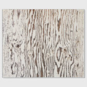 茶色の木製表面のクローズアップ写真 ラッピングペーパー (フラット)