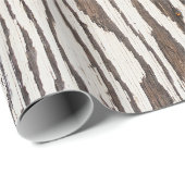 茶色の木製表面のクローズアップ写真 ラッピングペーパー (ロールコーナー)