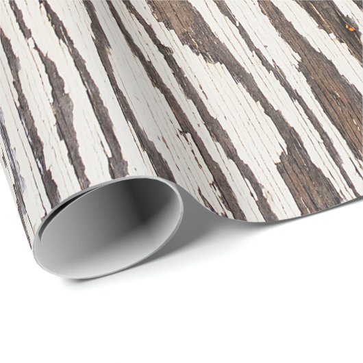 茶色の木製表面のクローズアップ写真 ラッピングペーパー (ロールコーナー)