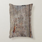 茶色の木 アクセントクッション (正面(垂直))