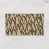 茶色の枝 名刺 (裏面)