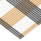 茶色の格子縞チェックパターン テーブルクロス (アングル)