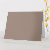 茶色の様々な色合いの質感のある背景 カード (黄色い花)