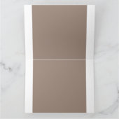 茶色の様々な色合いの質感のある背景 カード (内部)