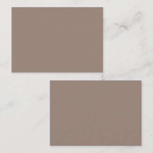 茶色の様々な色合いの質感のある背景 予約カード (正面/裏面)