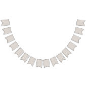 茶色の模様の白い背景 バンティングフラッグ (全)