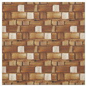 茶色の模様生地 ファブリック (見本)