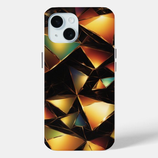 茶色の模様 Case-Mate iPhoneケース (裏面)